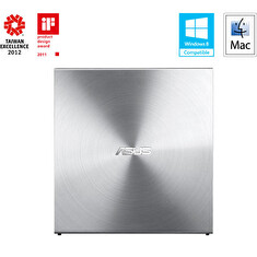 ASUS SDRW-08U5S-U/SILVER externí slim + soft