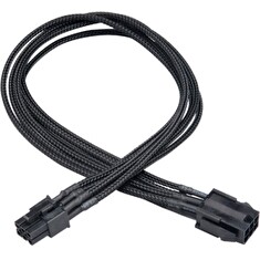 AKASA kabel prodlužovací FLEXA V6/ prodloužení napájecího 6pin kabelu pro VGA/ 40cm