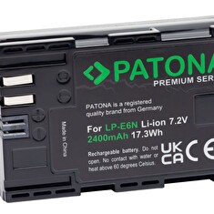 PATONA baterie pro foto Canon LP-E6N 2400mAh Li-Ion Premium