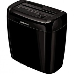 Skartovač Fellowes 36 C DIN 3, Cross cut 4x40mm, 5 listů, 12l, Credit Card, Sponky