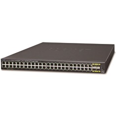Planet GS-4210-48T4S L2 switch, 48x1Gb 4x1Gb SFP, QoS, fanless