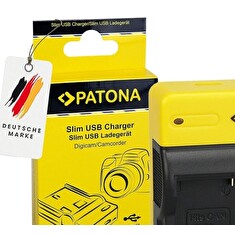 PATONA nabíječka Foto Canon LP-E6 slim, USB
