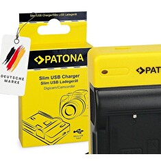 PATONA nabíječka Foto Fuji NP-W126 slim, USB