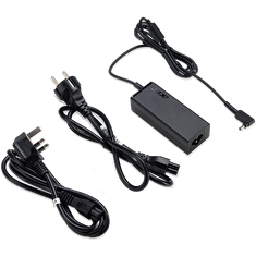 ACER ADAPTER 45W_3phy 19V Black EU and UK POWER CORD (Swift 1, 3, 5; Spin 1, 5; TM X3; TM Spin B1; Chromebook 11, R11