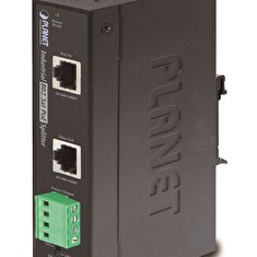 IPOE-162S, PoE splitter, IEEE802.3at, výstup 12V/24V DC, DIN, IP30, -40~75 st.C