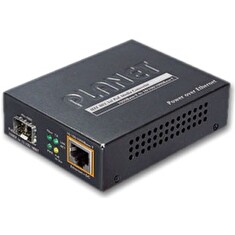 GTP-805A konvertor 10/100/1000Base-T / miniGBIC SFP, PoE injektor IEEE 802.3at