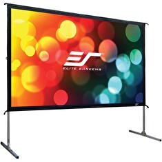ELITE SCREENS plátno mobilní outdoor stativ 150" (381cm)/ 16:9/ 186,9×332cm/ hliníkový/ přední a zadní projekce