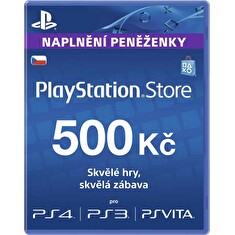 PlayStation Live Cards Hang 500Kč - pouze pro CZ PS Store