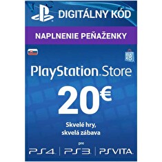 PlayStation Live Cards 20 EUR Hang pro SK PS Store