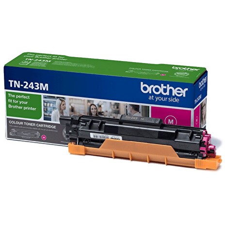 BROTHER tonerová kazeta TN-243M/ DCP-L3550CDW/ HL-L3210CW/ MFC-L3730CDN/ 1000 stran/ purpurový