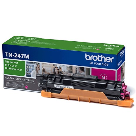 BROTHER tonerová kazeta TN-247M/ DCP-L3550CDW/ HL-L3210CW/ MFC-L3730CDN/ 2300 stran/ purpurový