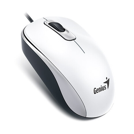 Genius DX-110/ drátová/ 1000 dpi/ USB/ bílá