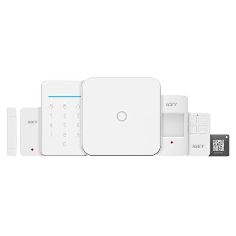 Alarm iGET SECURITY M4 WiFi, ovládání IP kamer a zásuvek, záloha GSM, Android, iOS