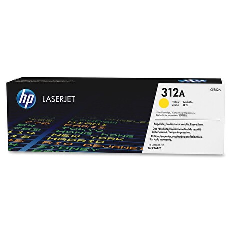 HP 312A - toner žlutý pro CLJ Pro MFP M476, 2700 stran, CF382A