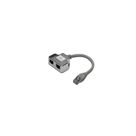 PREMIUMCORD RJ45 distributor (1 port ISDN + 1 port RJ45 10/100Base T)