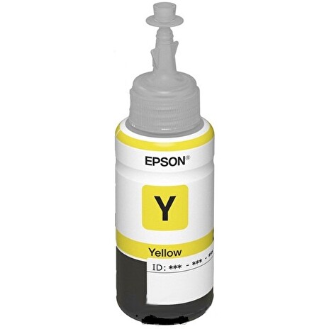 Epson inkoustová náplň 664/ C13T66444A/ L100/ L110/ L200/ L210/ L355/ L550/ 70ml/ Žlutá