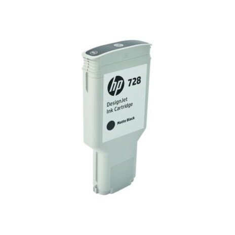 HP no 728 300-ml matně černá ink. kazeta
