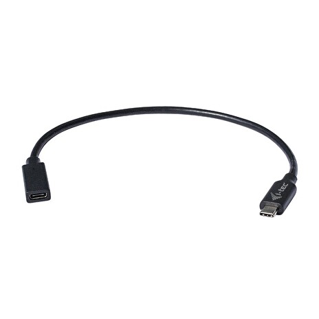 i-tec prodlužovací kabel USB 3.1 (Type-C)/ přenos obrazu až 4K / 60 Hz/ černý/ 30cm