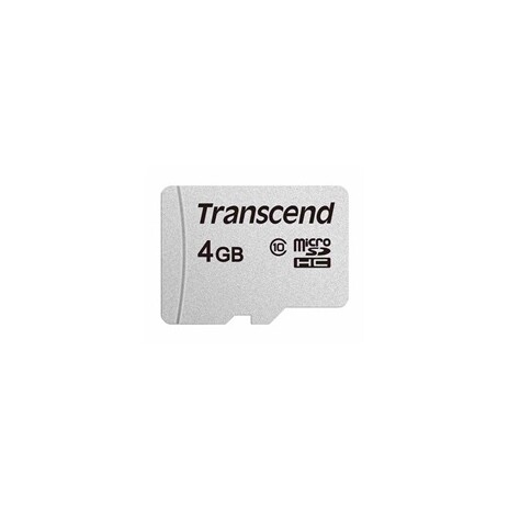 TRANSCEND MicroSDHC karta 4GB 300S, Class 10, bez adaptéru