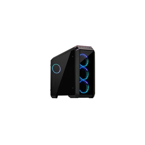 CHIEFTEC skříň Miditower STALLION II, GP-02-OP Black, 4x RGB Rainbow Fan, 2 x USB 3.0/1x USB 2.0, side glass