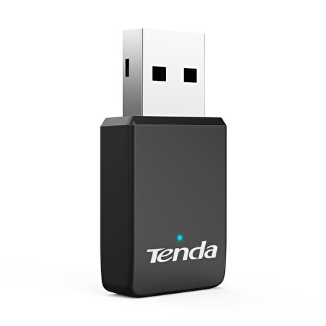 Tenda U9 WiFi AC650 USB Adapter, 633 Mb/s (433 + 200 Mb/s), 802.11 ac/a/b/g/n, OS Win XP/7/8/10/11