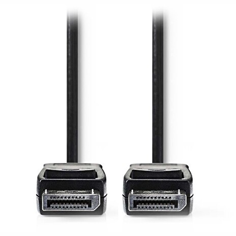 NEDIS kabel 1.2 DisplayPort/ DisplayPort zástrčka - DisplayPort zástrčka/ černý/ 2m