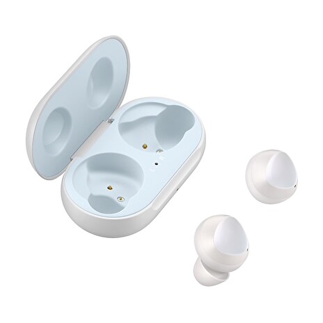 Samsung Galaxy Buds - Bezdrátová sluchátka s mikrofonem - špuntová sluchátka - Bluetooth - bílá