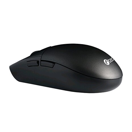 C-TECH WLM-06S-B/Kancelářská/Optická/Pro praváky/1 600 DPI/Bezdrátová USB/Černá