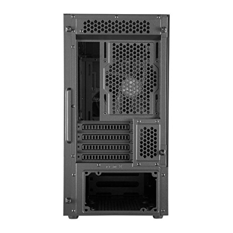 Cooler Master case MasterBox NR400, 2x USB3.0, Micro-ATX/Mini-ITX, Mini Tower, černá, bez zdroje