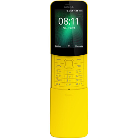 Nokia 8110 4G Dual SIM Yellow