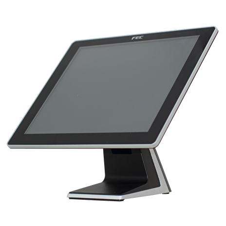 Dotykový monitor FEC AM-1017, 17" LED LCD (350cd), PCAP, USB, VGA/DVI, bez rámečku, černo-stříbrný