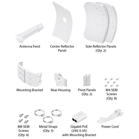 Ubiquiti LiteBeam 5AC, Long-Range LBE-5AC-LR