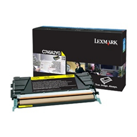 Lexmark Toner Cartrifge C746A3YG Yellow