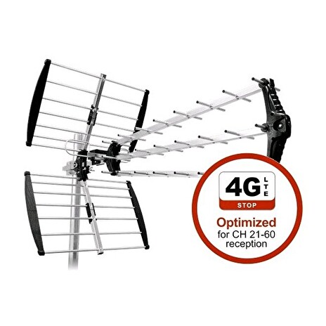 Venkovní TV anténa Maximum UHF 200 LTE
