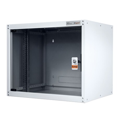 Legrand EvoLine nástěnný rozvaděč 12U, 600x450mm, nosnost 65kg, skleněné dveře