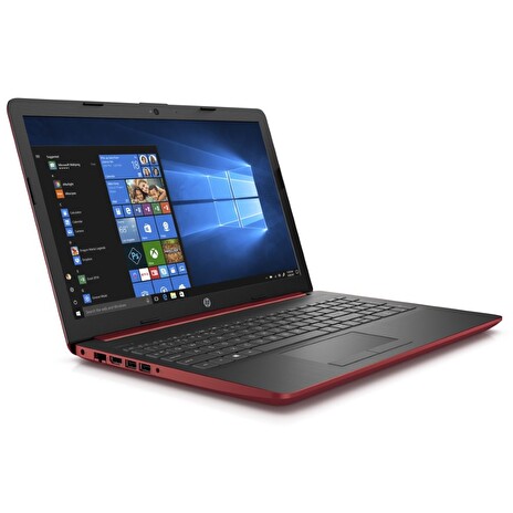 HP 15-db1004nc/ Ryzen 3 3200U/ 4GB DDR4/ 256GB SSD/ Radeon RX Vega 3/ 15,6" FHD SVA/ DVD-RW/ W10H/ Červený