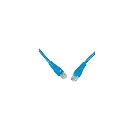 Solarix Patch kabel CAT5E UTP PVC 3m modrý snag-proof C5E-114BU-3MB