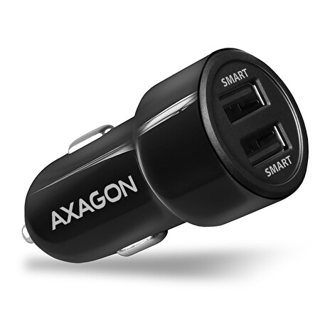 AXAGON PWC-5V5, SMART nabíječka do auta, 2x port 5V-2.4A + 2.4A, 24W