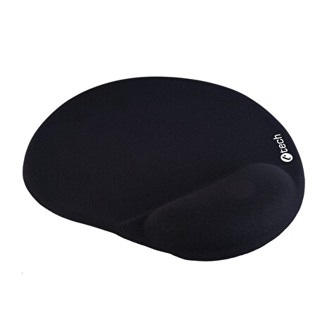 Podložka pod myš gelová C-TECH MPG-03, černá, 240x220mm