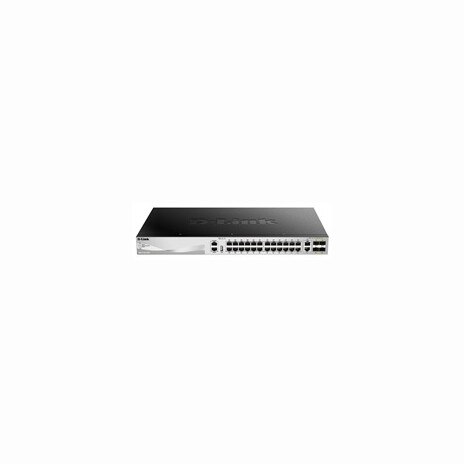 D-Link DGS-3130-30TS/SI L3 Stackable Managed Gigabit Switch, 24x gigabit, 2x 10GBASE-T, 4x SFP+