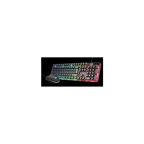 TRUST set klávesnice + myš GXT 838 Azor Gaming Combo CZ/SK
