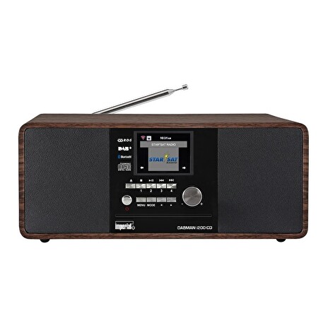 IMPERIAL DABMAN i200 CD wood, internetové rádio DAB+/FM/CD