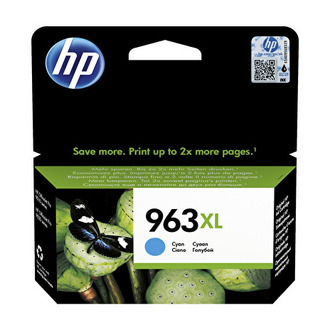 HP 963XL High Yield Cyan Original Ink Cartridge