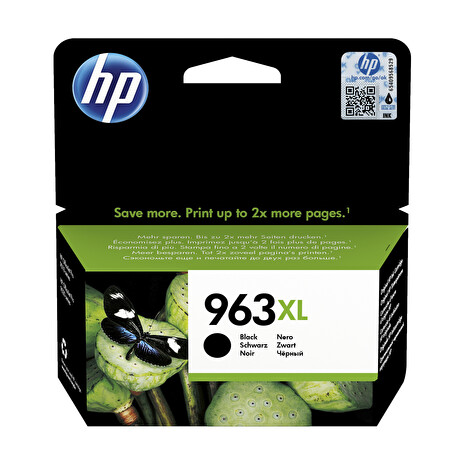 HP 963XL High Yield Black Original Ink Cartridge (2,000 pages)