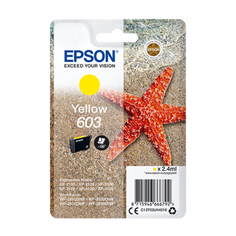 Epson singlepack, Yellow 603