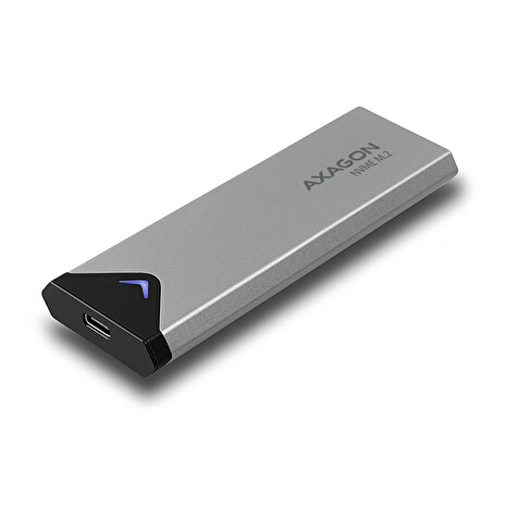 AXAGON EEM2-UG2, USB-C 10Gbps - M.2 NVMe SSD ARROW box, stříbrný
