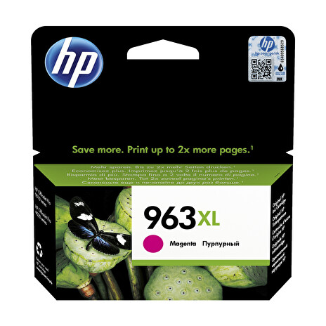 HP 963XL High Yield Magenta Original Ink Cartridge (1,600 pages)