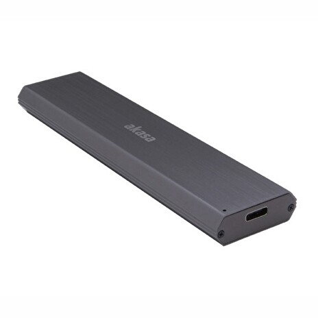 AKASA externí box pro M.2 PCIe NVMe SSD / AK-ENU3M2-03 / USB 3.1 Gen2 Type-C / hliníkový / černý