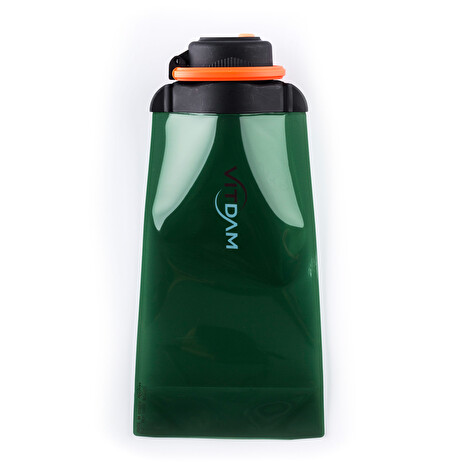 Láhev Vitdam skládací, 700ml zelená