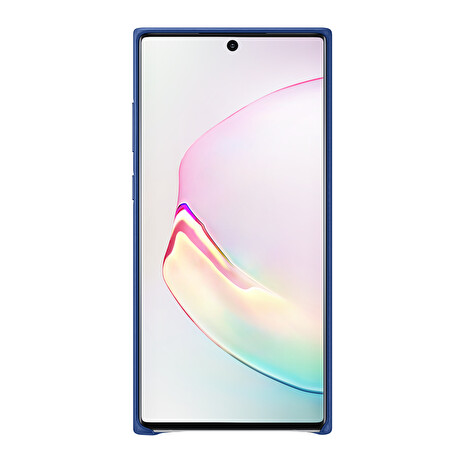 Samsung Kožený zadní kryt pro Galaxy Note10+ Blue